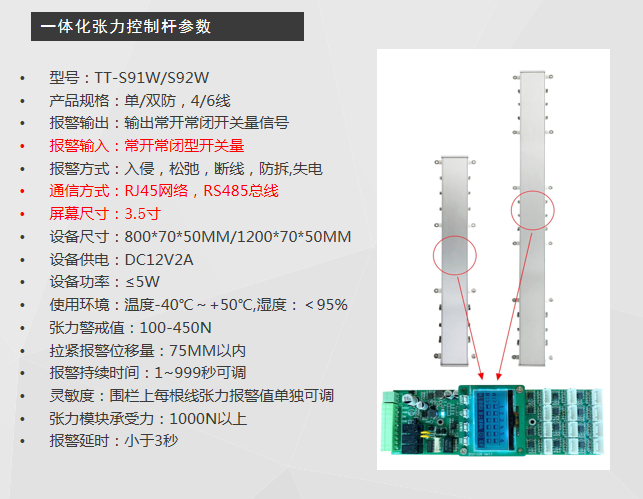 【新產品】一體化張力電子圍欄系統控制桿優勢
